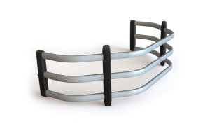 Chevrolet Silverado Truck Bed Tailgate Extender - AMP Research - BedXtender HD Sport - Silver - `07-`17